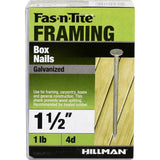 Fas-n-Tite 1-1/2-in Galvanized Smooth Box Nails (449-Per Box)