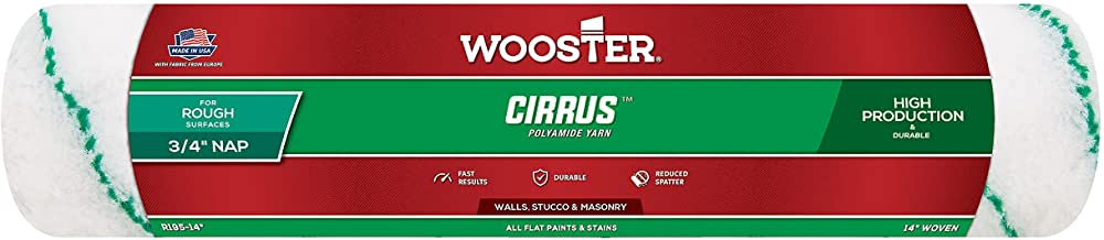 Wooster 14" Cirrus Roller Cover - 3/4" NAP