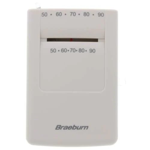 Braeburn® Builder Model 505 Heat Only Thermostat (24V)