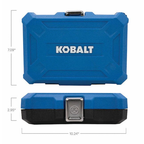 Kobalt  42-Piece 3/8-in Drive Set Hex; Torx; Phillips; Flathead Bit Standard (SAE) and Metric Combination Driver Socket Set
