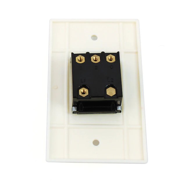 Enfriador evaporativo de dial Interruptor de enfriador de 2 velocidades (2 pulg. x 4 pulg.) - Plástico