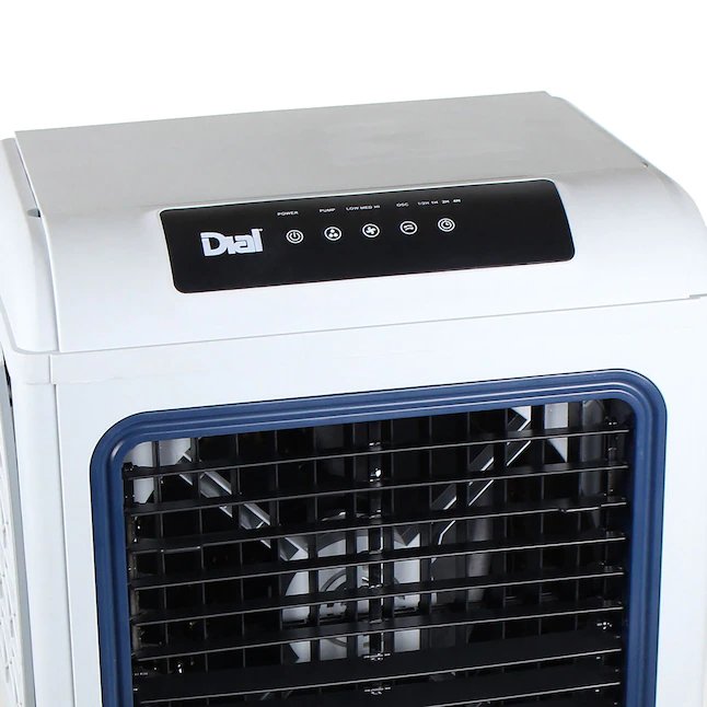 Dial Manufacturing 2200-CFM 3-Speed Indoor/Outdoor Portable Evaporative Cooler for 700-sq ft (Motor Included)