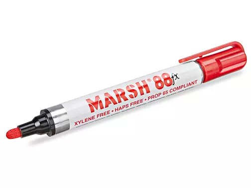 Marcadores de pintura Marsh® - Rojo 
