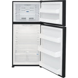 Frigidaire 18.3-cu ft Top-Freezer Wire Shelf Refrigerator (Black)