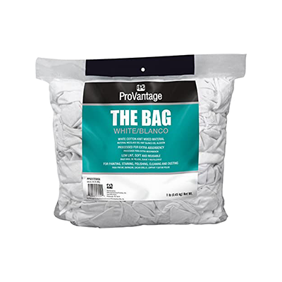 PPG ProVantage 1-LB Bag White Rags