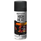 Pintura en aerosol Rust-Oleum Flat Black High Heat (PESO NETO 12 oz)