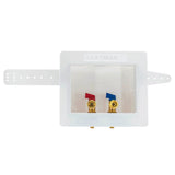 Eastman Double Drain Washing Machine Outlet Box 1/2 in. Crimp PEX