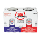 Oatey Handy Pack 8-fl oz Purple and Clear All-purpose Cement and Primer