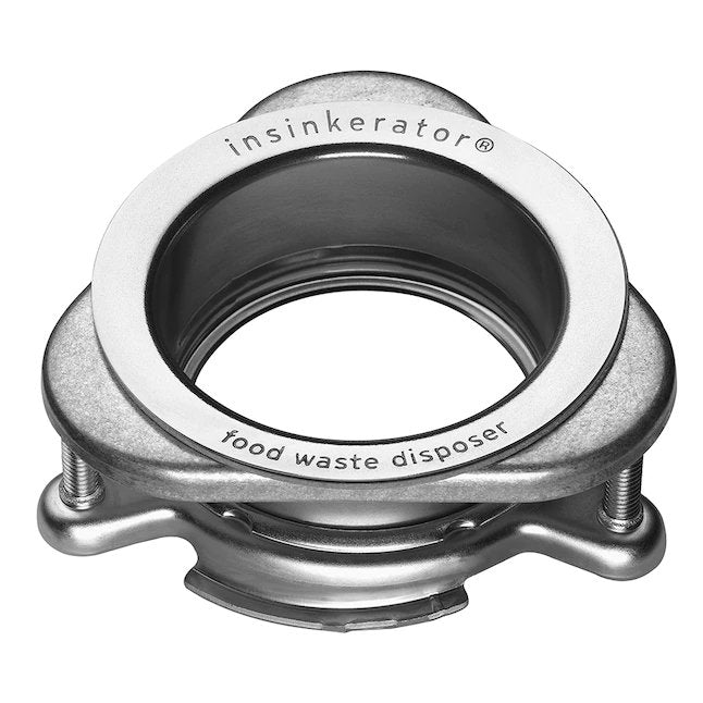 InSinkErator Quick Lock Mount 5-in Stainless Steel Steel Garbage Disposal Trim Set