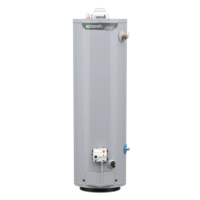 A.O. Smith Signature 100 40-Gallon Tall 6-year Limited 35500-BTU Natural Gas/Liquid Propane Water Heater