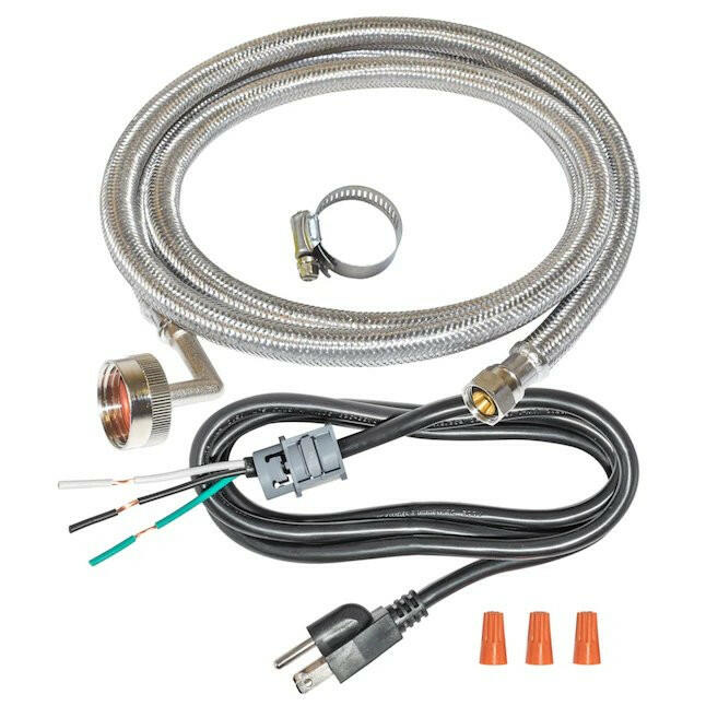 Eastman 8-ft 3/8-in Compression Inlet x 3/4-in Hose Thread Outlet Brai ...