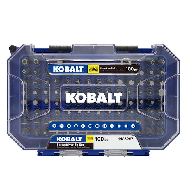 Kobalt 1-in Screwdriver Bit Set (100-Piece)