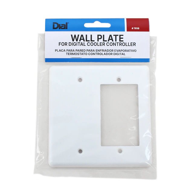 Placa de pared con termostato digital Dial