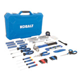 Juego de herramientas domésticas Kobalt de 268 piezas con estuche rígido