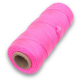 Marshalltown Cuerda Mason Line de nailon rosa fluorescente de 500 pies 