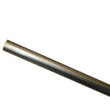 Poste de eslabón de cadena terminal de acero galvanizado plateado de calibre 16 de 7 pies de alto x 2 pulgadas de ancho 