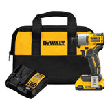 DEWALT 20V Max 20-volt Max Brushless Impact Driver (1-Battery Included, Charger Included and Soft Bag included)