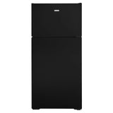 Hotpoint 15.6-cu ft Top-Freezer Refrigerator (Black)