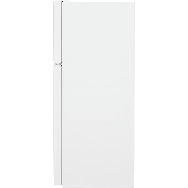 Frigidaire 18,3 cu ft Top-Freezer-Glasregal-Kühlschrank (weiß) 