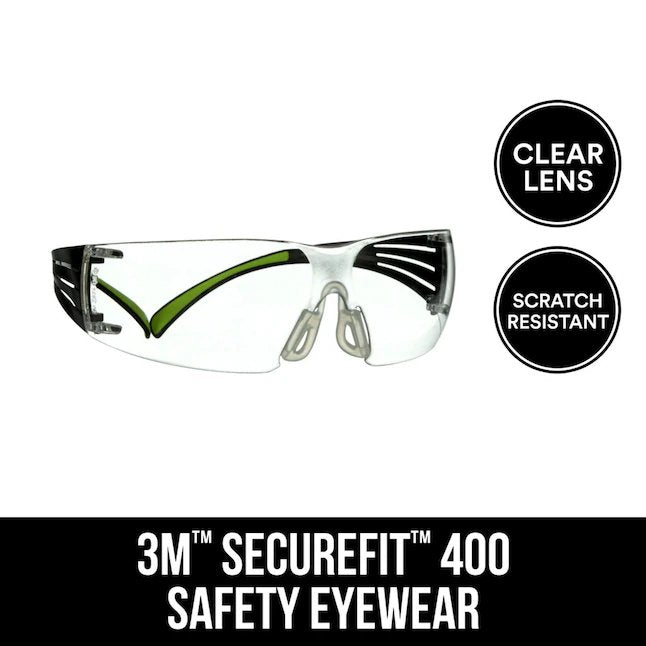 3M SecureFit Antibeschlag-Schutzbrille aus Kunststoff