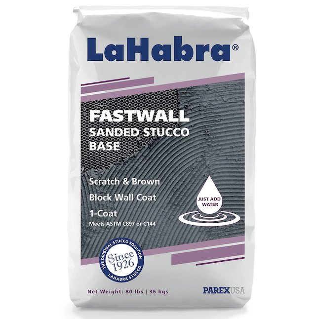 LaHabra  80-lb Base Coat Stucco Mix