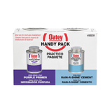 Oatey Handy Pack 8 fl oz violetter und blauer PVC-Zement und Grundierung