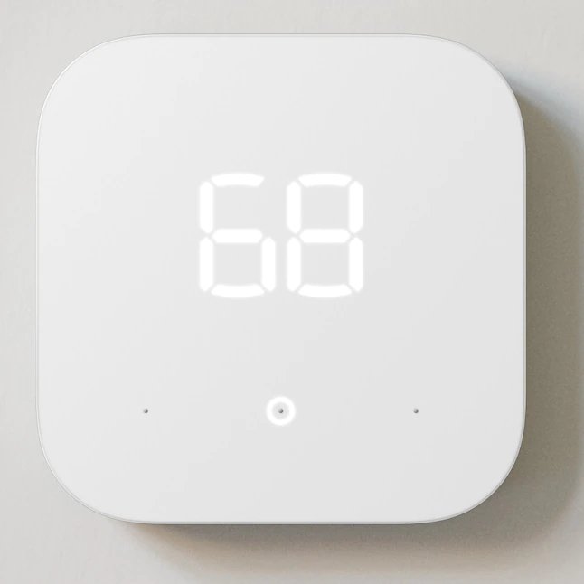 Amazon Smart Thermostat ENERGY STAR-zertifiziert, DIY-Installation, funktioniert mit Alexa – C-Kabel erforderlich