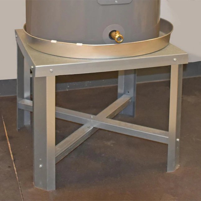 Soporte para calentador de agua de acero Eastman de 24 diámetros para calentador de agua universal de 100 galones
