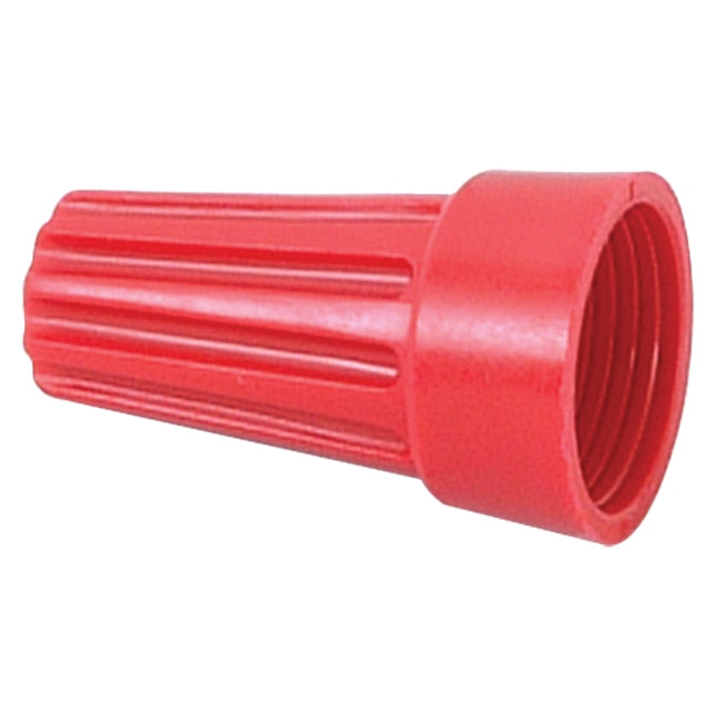 Brida de plástico calibre 10-18 Tuerca roja (paquete de 100)
