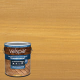 Valspar® Vorgetönter Honiggold-transparenter Holzbeize und Versiegeler für den Außenbereich (1 Gallone)