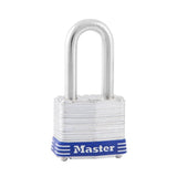 Master Lock Vorhängeschloss aus Stahl mit 1-1/2-Zoll-Bügel und 1,5625-Zoll-Breite