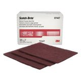 3M 7447 - Scotch-Brite™ 9" x 6" Very Fine Aluminum Oxide General Purpose Hand Pad - 20 Pieces