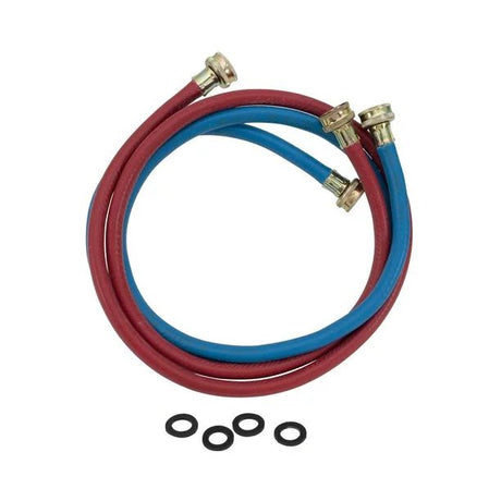 Eastman 5-Ft  Red & Blue Rubber Washing Machine Lines