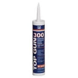 TOP GUN® 300XI Elastomeres, silikonisiertes Acryldichtmittel (10,1 Unzen, Weiß) 