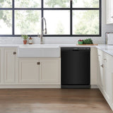 Frigidaire Front Control 24-in Built-In Dishwasher (Black)