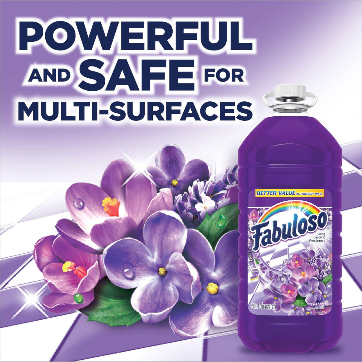 Fabuloso 2X Concentrated Multi-Purpose Cleaner, Lavender (210 fl. oz.)