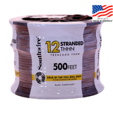 Southwire 500-ft 12-AWG Stranded Red Copper THHN Wire