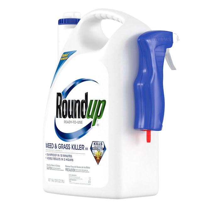 Roundup Ready-To-Use 1-Gallon Trigger Spray Weed and Grass Killer