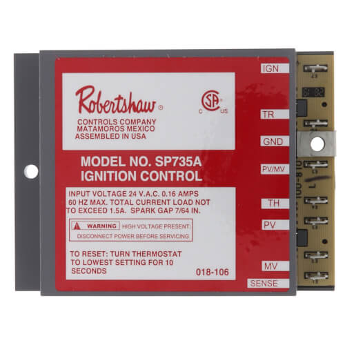Robertshaw® Lockout Ignition Control (780-735)