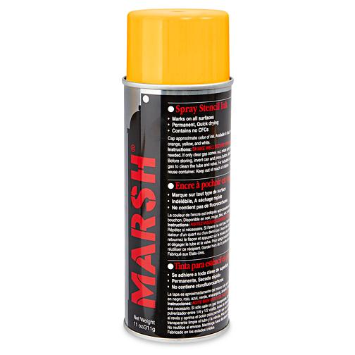 Marsh® Stencil Ink - (Yellow, 11oz)