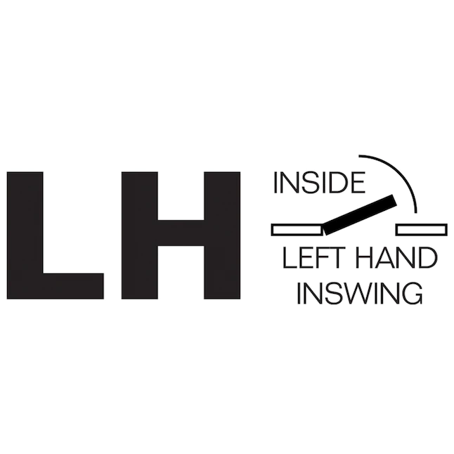 ReliaBilt 28-in x 80-in 6-panel Hollow Core Primed Molded Composite Left Hand Inswing Single Prehung Interior Door