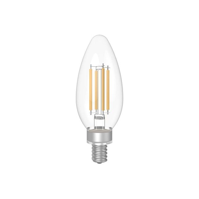 Vela decorativa LED GE® B10C Bombillas blancas suaves (paquete de 24)