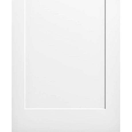 American Building Supply 24 Zoll x 80 Zoll weiße 1-Panel-Hohlkern-Plattentür aus geformtem Verbundwerkstoff