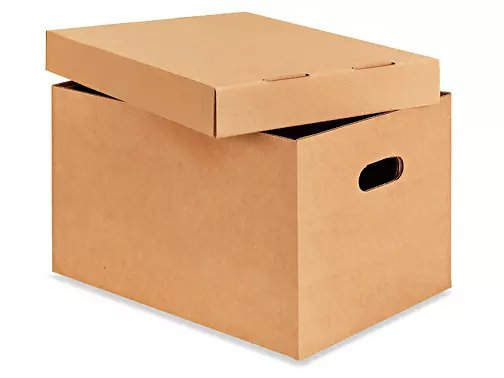 Economy Storage File Box with Lid - 15 x 12 x 10"