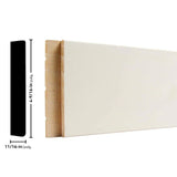 RELIABILT Kit de marco de puerta de pino imprimado de 0,68 x 36 x 6,66 pies