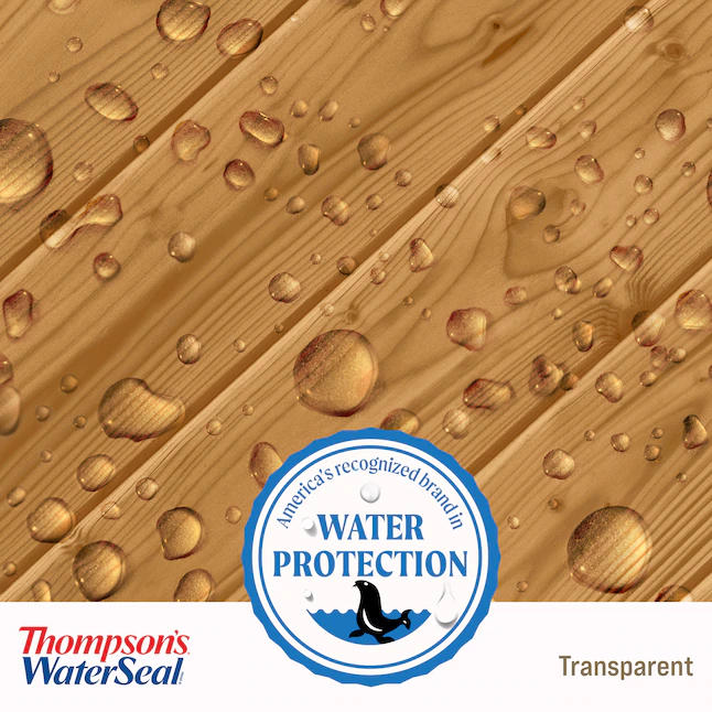 Thompson's WaterSeal Signature Series Tinte y sellador para madera exterior preteñido de color tostado desierto transparente (1 galón)
