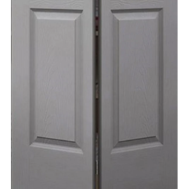 ReliaBilt Colonist 24-in x 80-in White 6-panel Hollow Core Primed Molded Composite Bifold Door