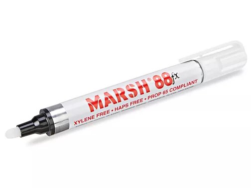 Marcadores de pintura Marsh® - Blanco 