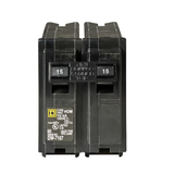 Square D Homeline 15-Ampere-2-poliger Standard-Auslöseschutzschalter