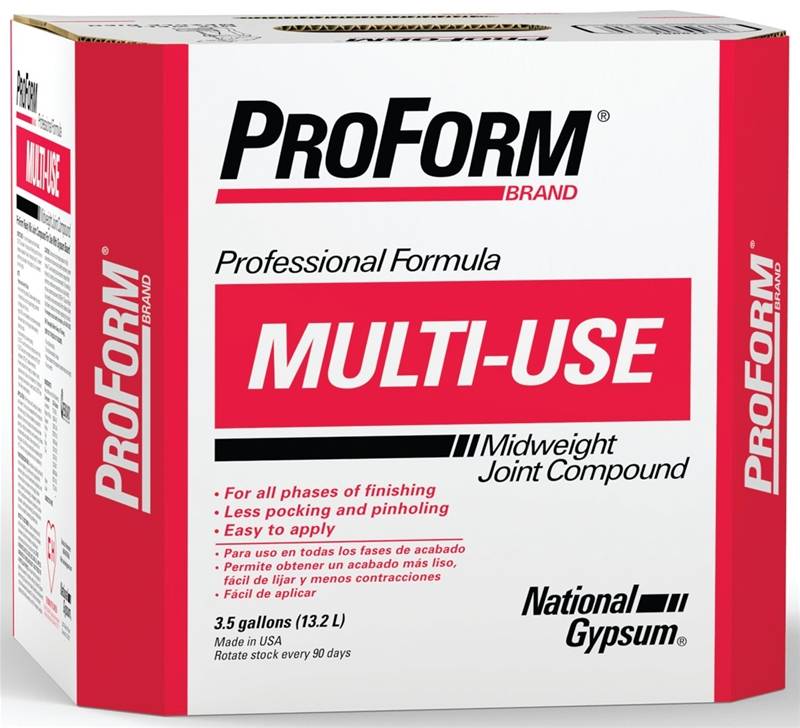 Compuesto para juntas profesional multiusos de peso medio ProForm - 3.5 galones